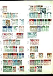 1867-2009, gut gefülltes Steckbuch mit Marken und Sätzen, n.A. Mi.1 ...