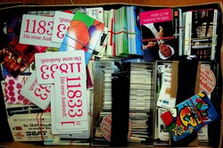 Posten mit ca. 5 kg. Telefonkarten im Karton, meist Deutschland, ca ...