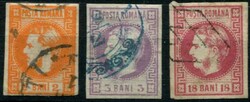 1868, 2, 3, 18 B., je voll-, meist breitrdg., Pracht, klare Stpl., Mi ...