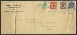 1929, 1/2 - 2 1/2 UPU-Satz, je klarer, passender Sonder-Stpl. "POSTAL ...