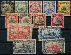 1901, 3 Pf.-5 Mark, 13 Werte, alle klar gest., alle einwandfrei, ...