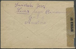 1946, 3 S., 5 und 40 gr., klar "LINZ (DONAU)-5.8.46", saub. ...
