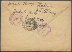 1947, 3 S. und 60 gr., klar "HALLEIN-15.10.47" auf saub. ...
