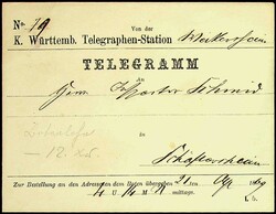 100: Germania - Stati de Wurttemberg - Specialties