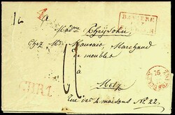 "ZWEIBRÜCKEN", roter Fingerhut und seltener roter L1 "C.B.R.1", je ...