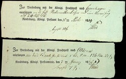 "Rendsburg", je Ortsdruck, 3 verschiedene Pracht-Postscheine ...