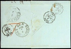 "ALTONA-1.3.57", klarer K2 und klarer Tranist-Ra.2 "DÄNEMARK-R.1", ...