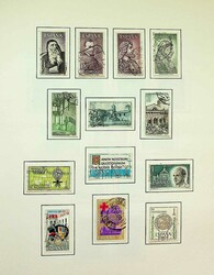 1850/1982, Lot in 2 Alben (Steckbuch und Klemmbinder) meist gest., ...