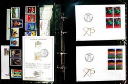 1920-87, Posten im Album mit einigen Marken und FDCAutomatically ...