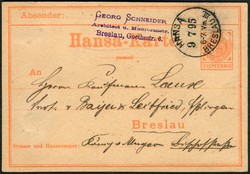 140: German Empire Stadtpost