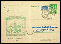 1305: Bizone - Postal stationery