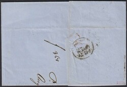 1850, 9 Kr. grün, seltene Type 1, voll- bis breitrandig, klarer OMR ...