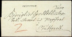 100: Alemania antiguos estados Wurtemberg - Pre-philately