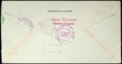 1948, 2-90 Pf. Bauten, Teil-Satz-Briefe, alle Werte kpl., aber nur in ...