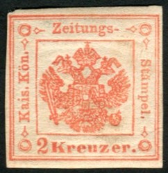 4775: Österreich Lombardei Venetetien Zeitungsstempelmarken