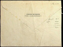 1945, 3 S., klar "Wien-16.1.47" auf Luftpost-Brief nach Kanada, ...