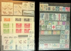 1841-1990, dickes Steckbuch mit umfangreichem Sammlungsbestand ...