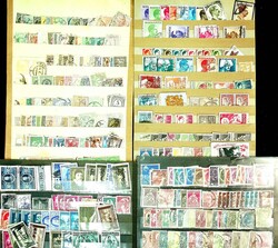 1866-1950, uriger Bestand auf Steckseiten und Steckkarten ab der ...