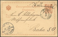 1920: Bosnien Herzegowina - Ganzsachen