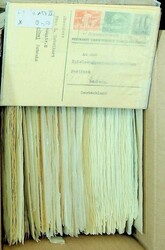 ca. 1879-1970, ca. 340 Ganzsachen, meist vor 1920, gebraucht, ...