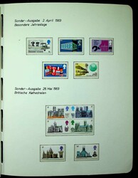 1968-99, postfrisch, kpl. im Schaubeck-Album, Mi.ca.1.900,-, hoher ...