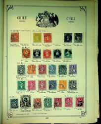 ARGENTINIEN, CHILE, ECUADOR, KOLUMBIEN, PERU, VENEZUELA, alte Slg., ...
