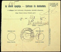 1915, 2 Kr. (einige stumpfe Zähne, da am Rand geklebt), mit ...