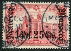 155: Correo alemán en Marruecos (oficinas)