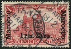 155: Correo alemán en Marruecos (oficinas)