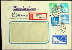 1310: Bizone Airmail-Admission stamp