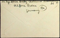 1948, 6 und 24 Pf., selt. Sonder-Stpl. "HEIDELBERG-JOAD-FESTSPIELE ...