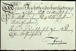 95: 旧ドイツ・トゥルン・ウント・タクシス - Pre-philately