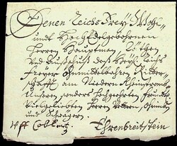 95: 旧ドイツ・トゥルン・ウント・タクシス - Pre-philately