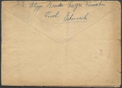 1947, 60 gr., klar "KEMATEN-TIROL-18.7.47", Brief nach Chicago, rs. ...