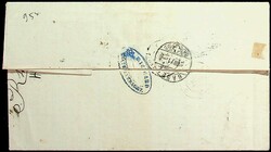 1870, 20 C., sauber gest., K2 "CHATILLERAULT", Pracht-Bf. 1871, roter ...