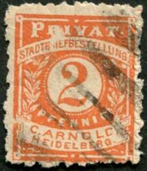 140: Imperio alemán Correo de la ciudad