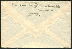 1951, Marienkirche, kpl., gest. "Bremerhaven-30.8.51" auf saub. Brief ...