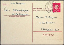 1420: ドイツ連邦共和国 - Postal stationery