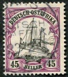 1905, 45 und 60 H. Freimarken, sauber gestempelt, geprüft Steuer, Mi ...