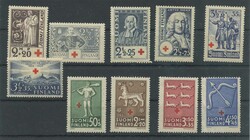 1851-1998, Partie mit Briefen/Karten und Marken auf Steckkarten, viel ...