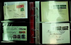 1859-1996, Partie im Album, Marken, Briefe, Stempel, GA, BP, Flug, ...