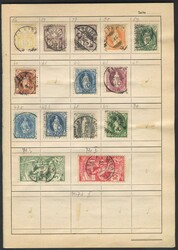 1850-1980, 5 alte Auswahlhefte, u.a. Rayon II, 2 Strubel, etc., ...