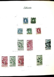 1855-1988, gestp. Sammlung in 2 Klemmbindern, ...