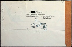 1949, 30 Pf. Wofa auf Brief von Straubing nach Wien mit ...
