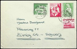 1952, 10 Pf. Germanisches Museum, 20 Pf. Helgoland sowie 10 und 20 Pf ...