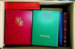 21 Steckbücher, gebraucht, aber meist noch gute Erhaltung