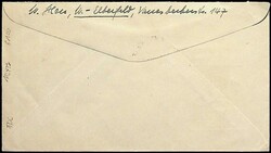 1951, FDC "1. Nationale Briefmarken - Ausstellung-14.9.51" von ...