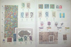 ISRAEL, Steckbuch mit etlichen Marken, Blocks und Kleinbogen aus den ...