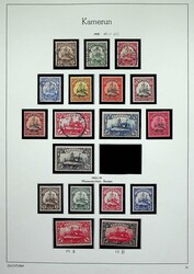 1884-1919, Sammlung von China - Togo im kpl. Leuchtturm-Text, gut ...