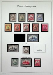 1884-1919, Sammlung von China - Togo im kpl. Leuchtturm-Text, gut ...